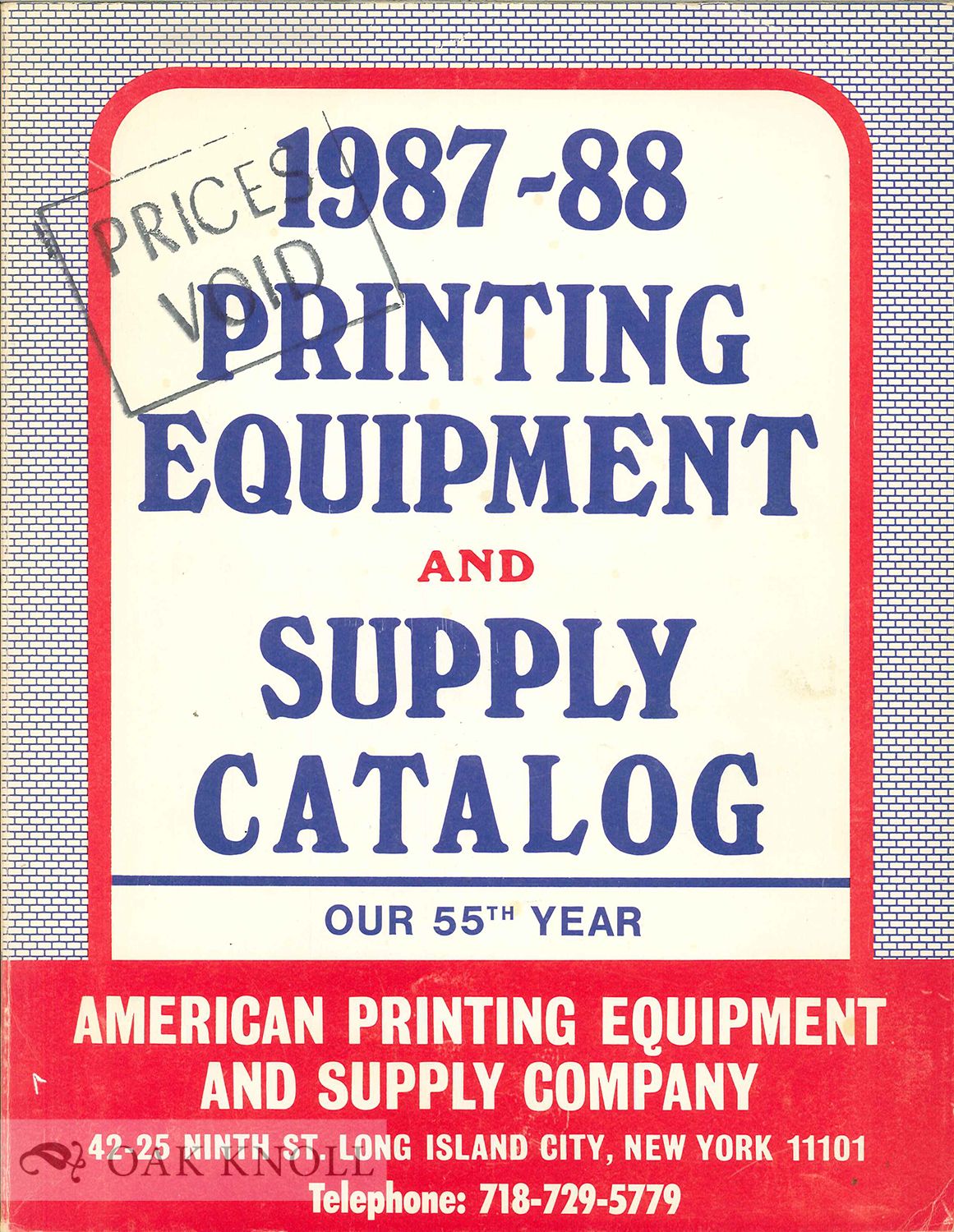 PRINTING EQUIPMENT AND SUPPLY CATALOG American Printing Equipment
